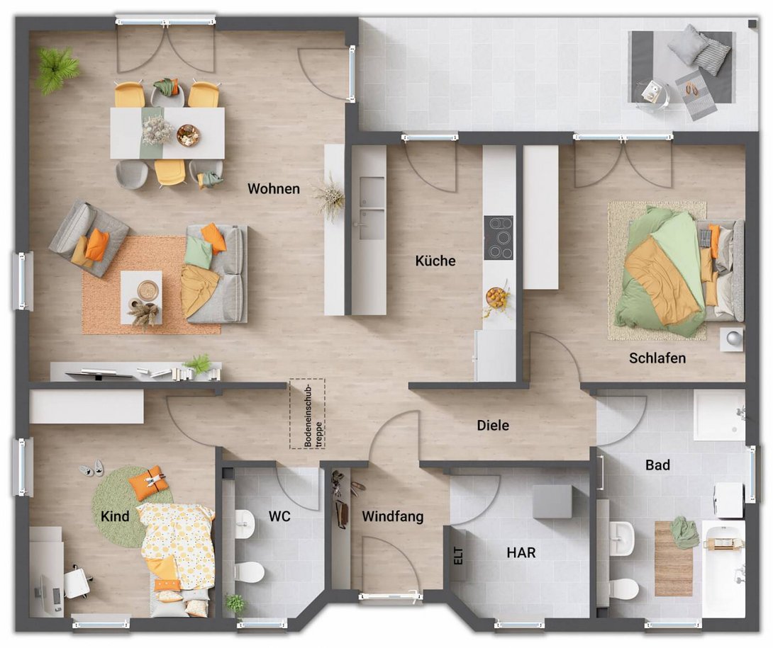 Grundriss-Winkelbungalow-108-Erdgeschoss-Gaeste-WC